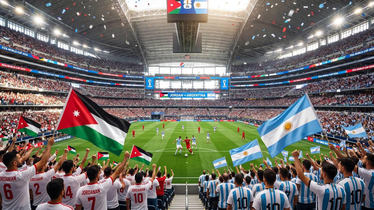 Jordan vs Argentina World Cup 2026 - match details (archive)