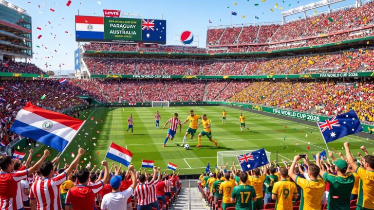 Paraguay vs. Australia World Cup 2026 — match details (archive)
