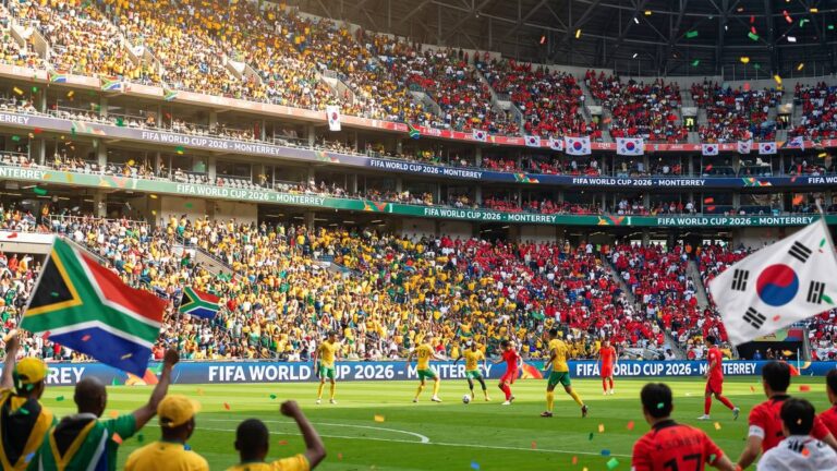 South Africa vs. South Korea World Cup 2026 — match details (archive)