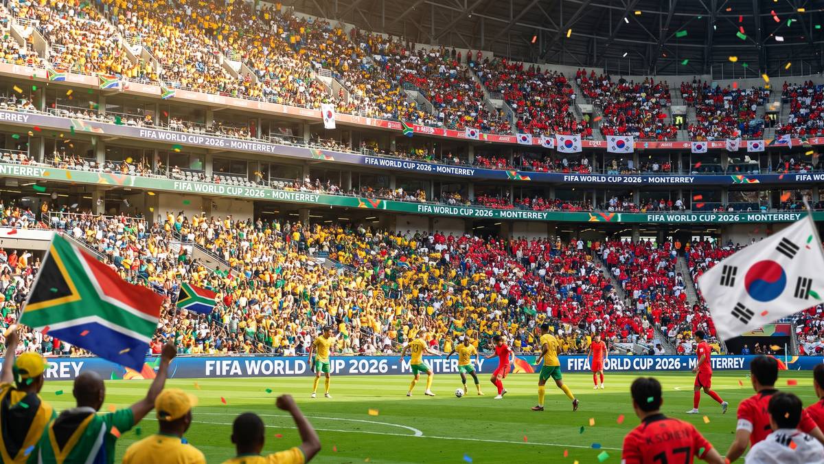 South Africa vs South Korea 2026 World Cup — Match Details  (Archive)