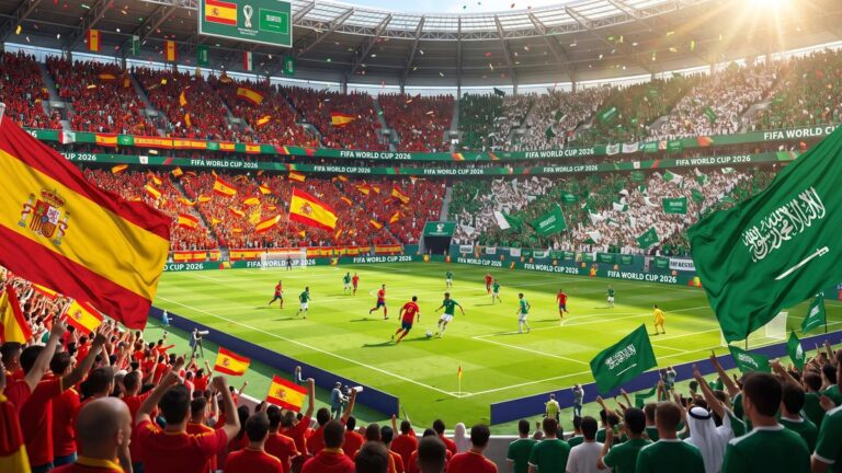 Spain vs. Saudi Arabia World Cup 2026 — match details (archive)